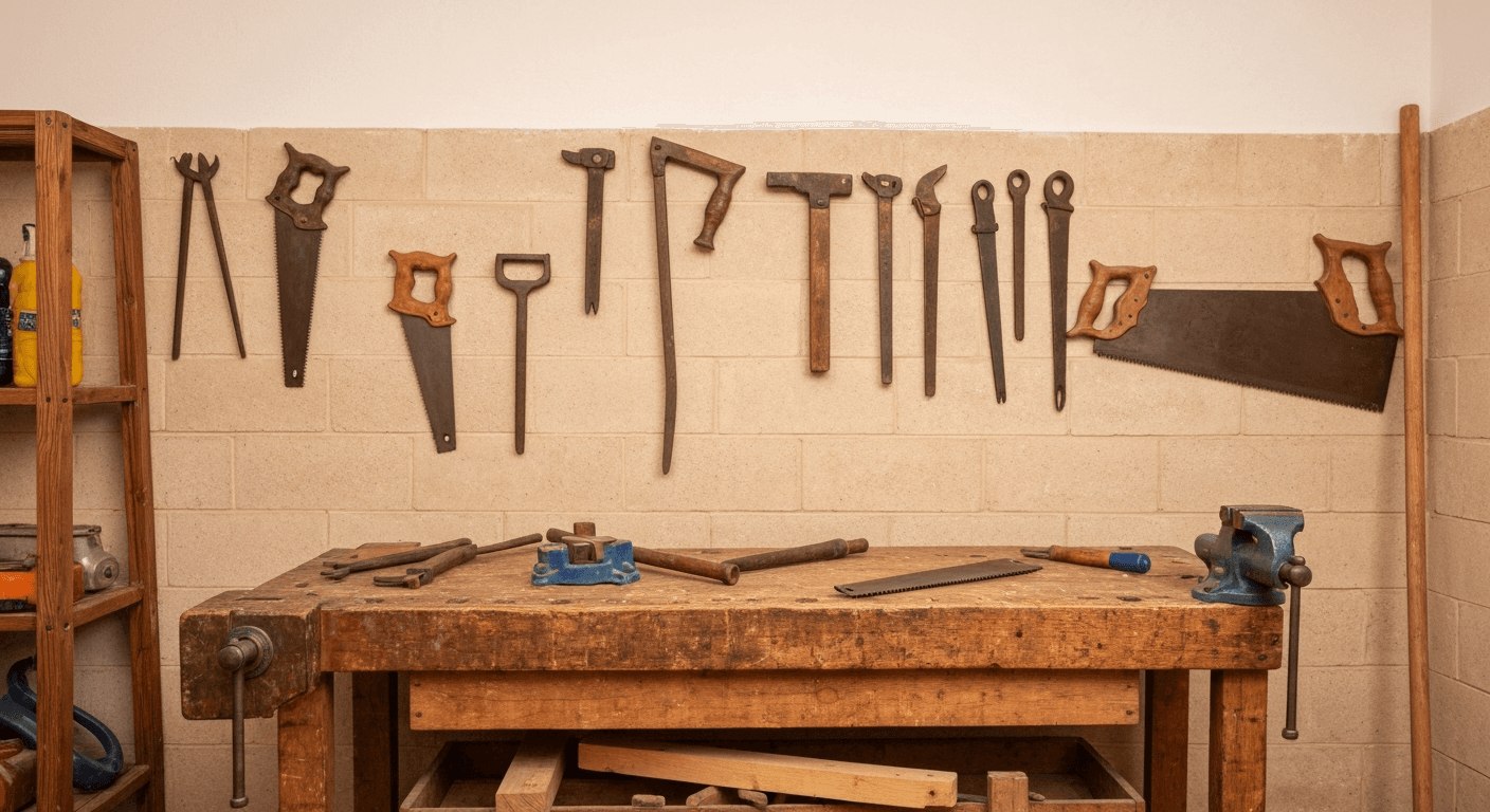 Fondo de Herramientas