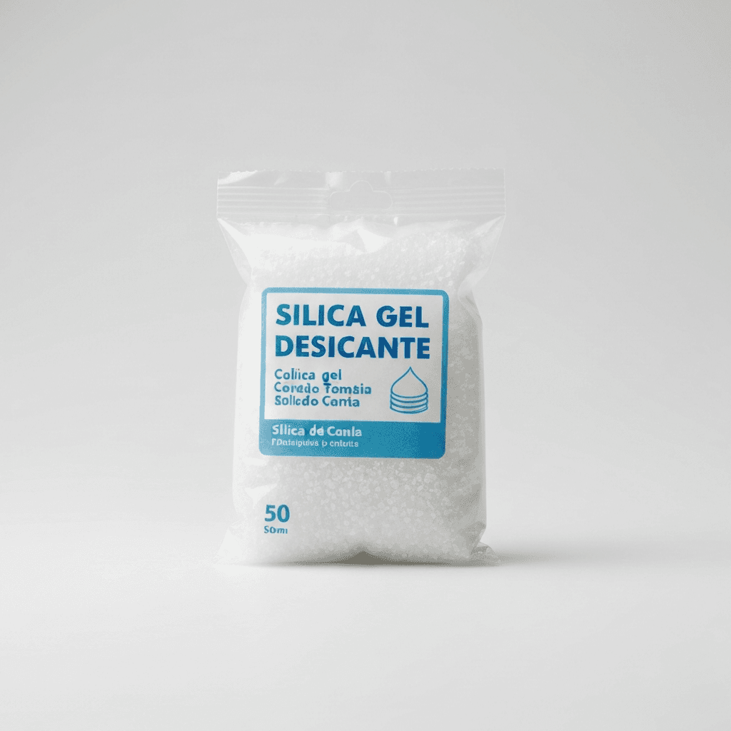 Sobres de silica gel desecante (50 unidades)