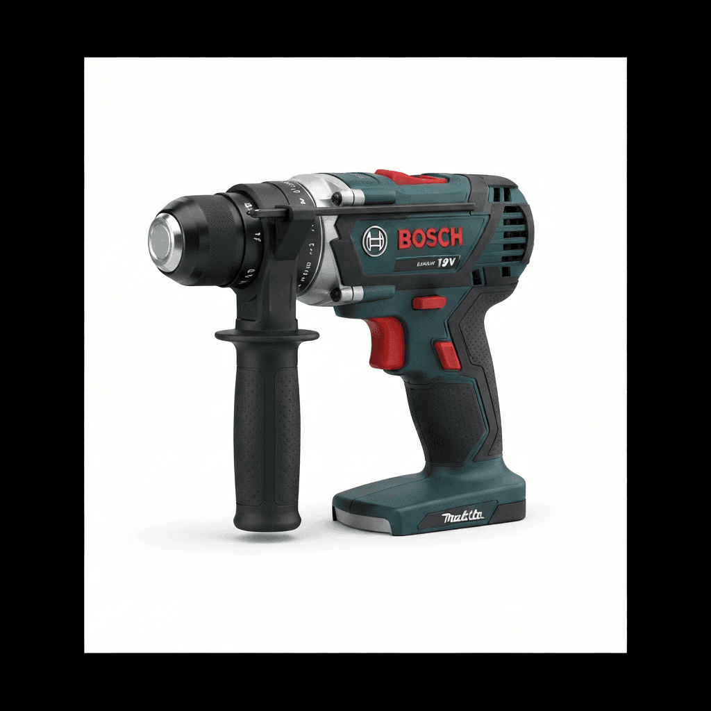 Taladro Percutor Brushless 18V — Bosch / Makita