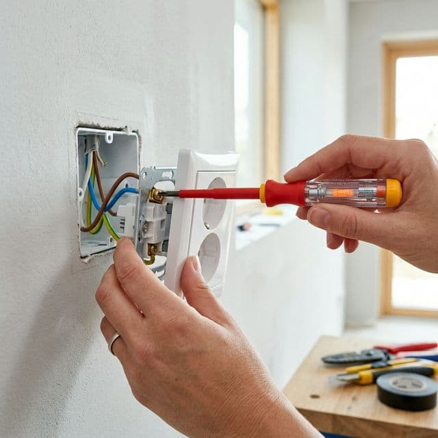 Cómo cambiar un enchufe roto sin electricista (guía segura)